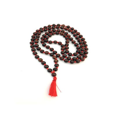 Red Sandalwood Mala - 8mm