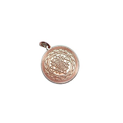 Sri Yantra Copper Pendent
