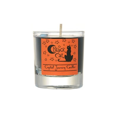 Black Cat Candle